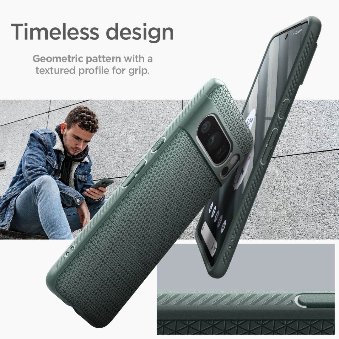 Spigen Google Pixel 8 Pro Liquid Air Abyss Green