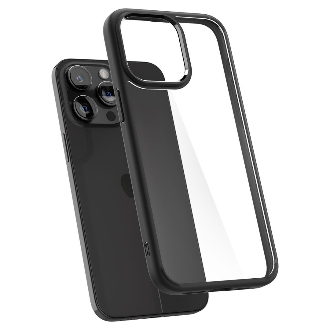 Spigen iPhone 15 Pro Max Case Ultra Hybrid Matte Black