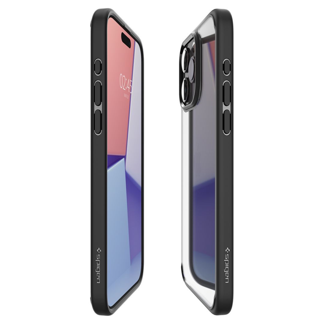 Spigen iPhone 15 Pro Max Case Ultra Hybrid Matte Black