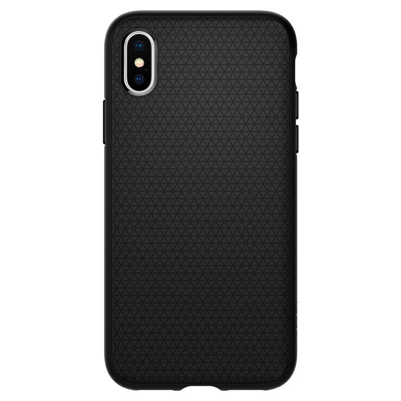 Spigen Liquid Air, black - iPhone XS/X