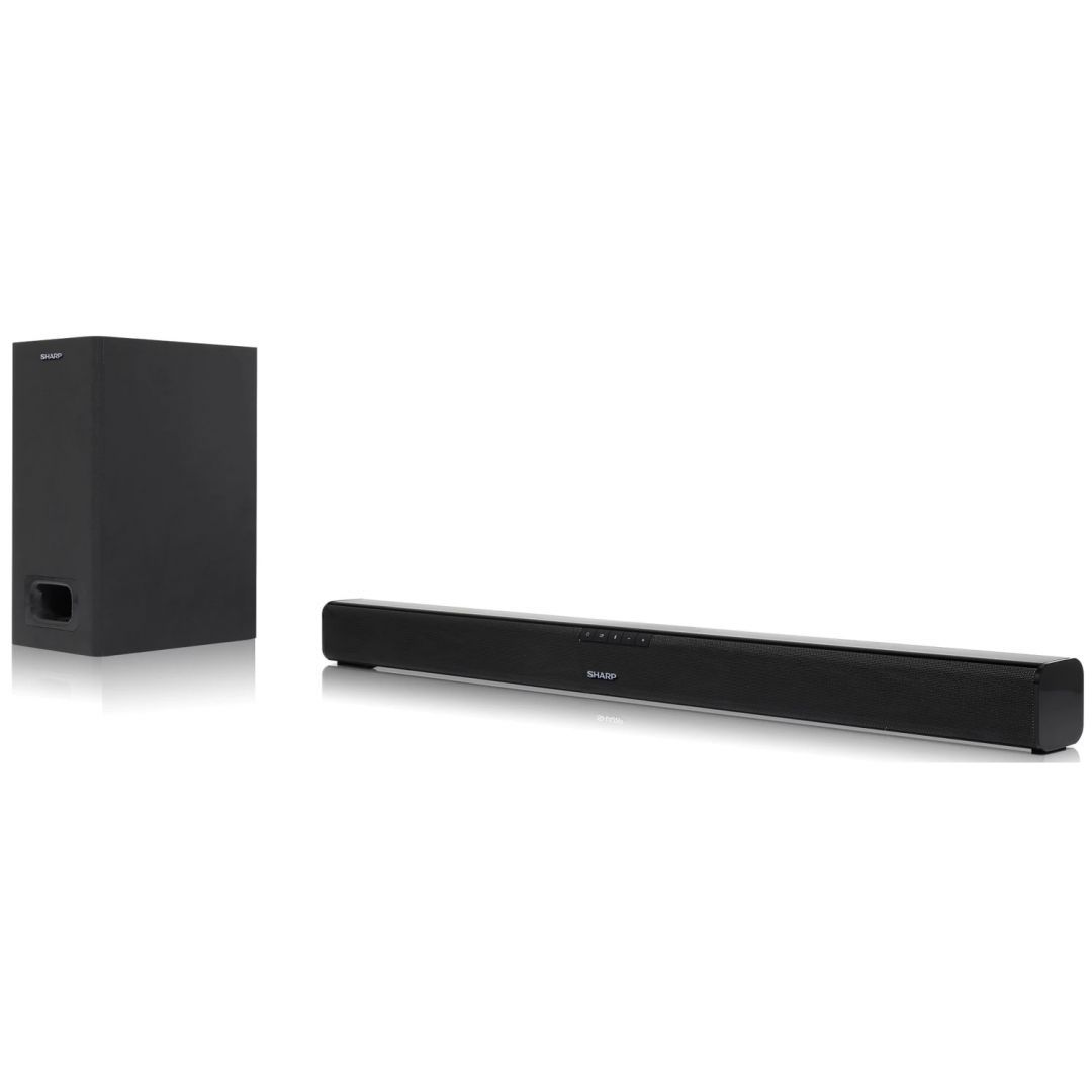 Sharp HT-SBW110 Slim Soundbar Black