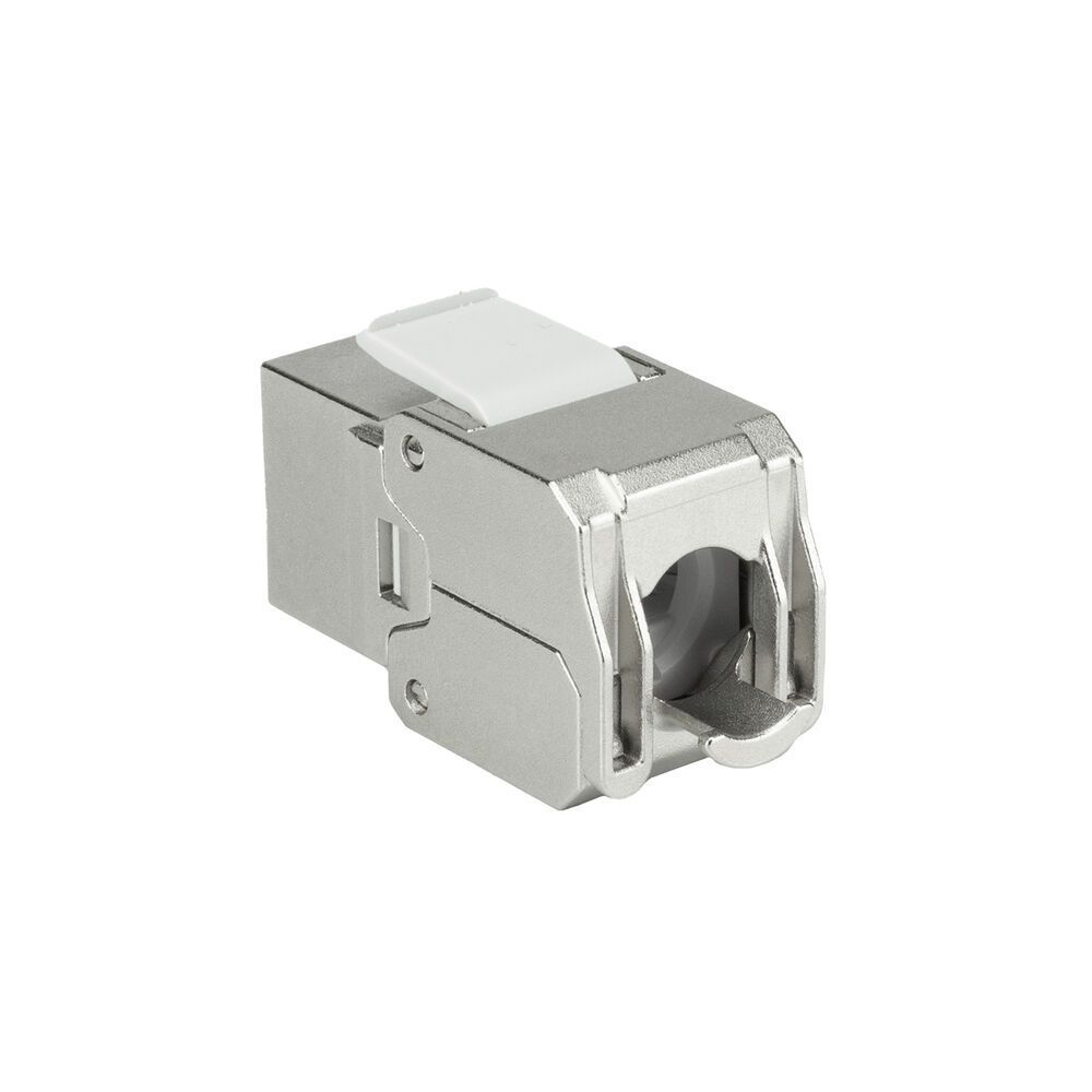 ACT Keystone Jack RJ45 CAT6A Shielded toolless with shutter