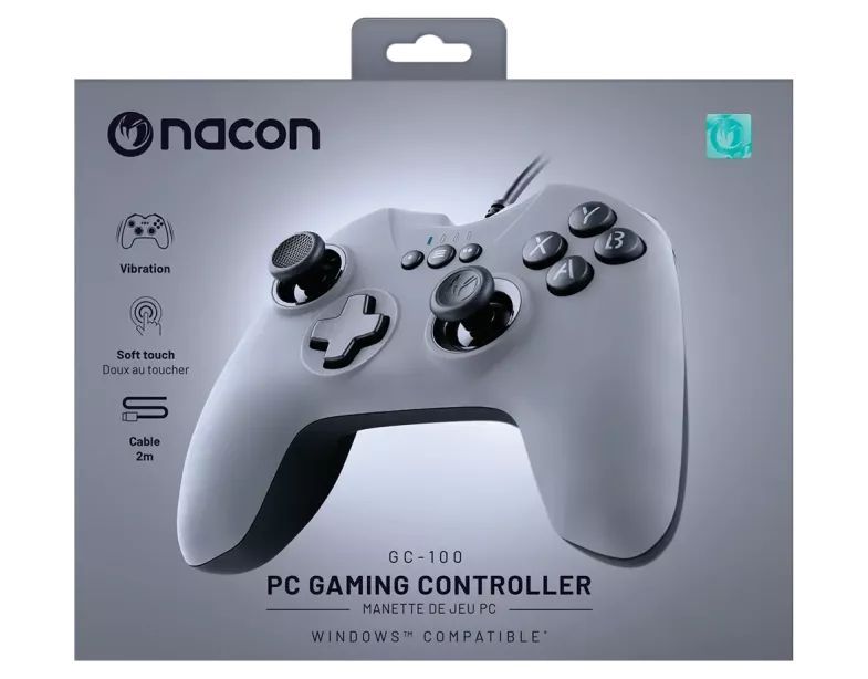 Nacon GC-100XF USB Wired Controller Gamepad Grey