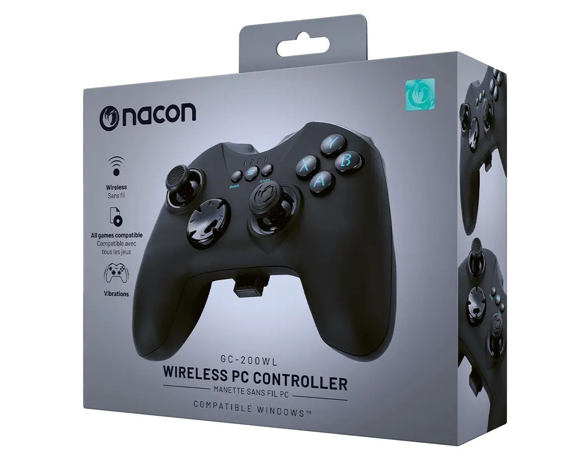 Nacon GC-200WL Wireless Controller Gamepad Black