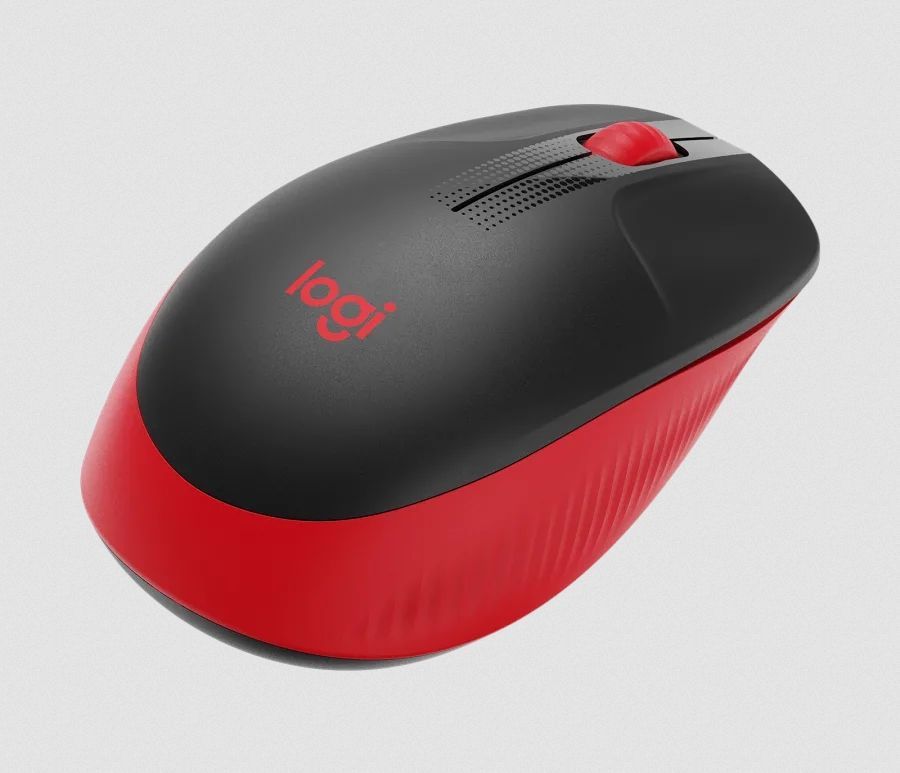 Logitech M190 Wireless mouse Red