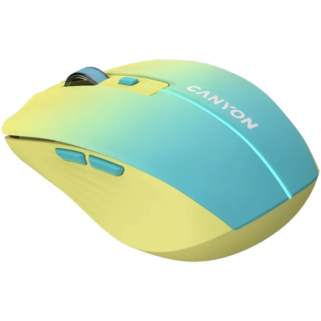 Canyon CNS-CMSW44UA Wireless Mouse Yellow Blue