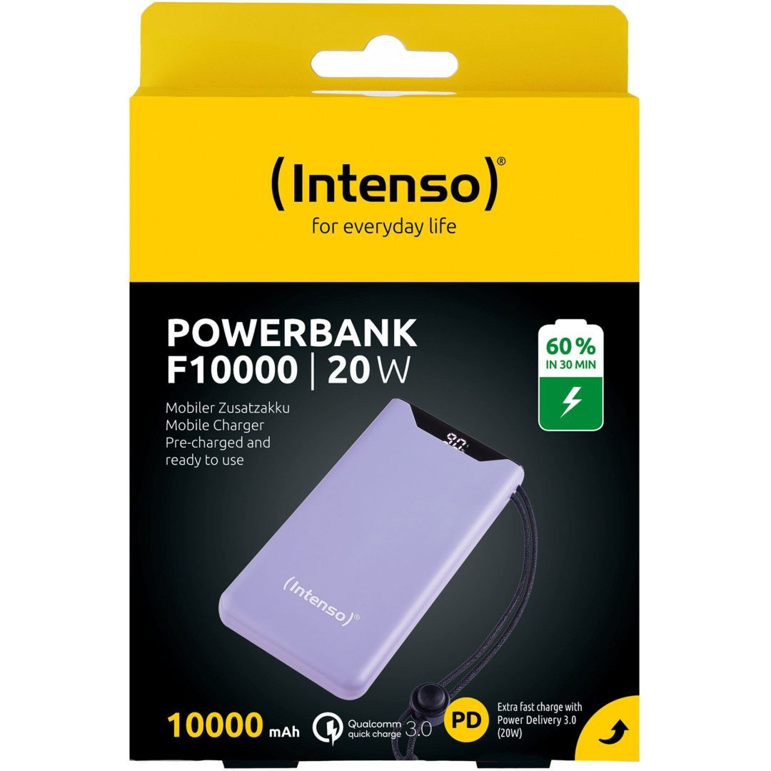 Intenso F10000 10000mAh Powerbank Purple