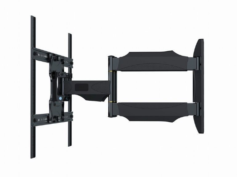 Gembird WM-75ST-02 Full-motion TV wall mount 32”-75” Black