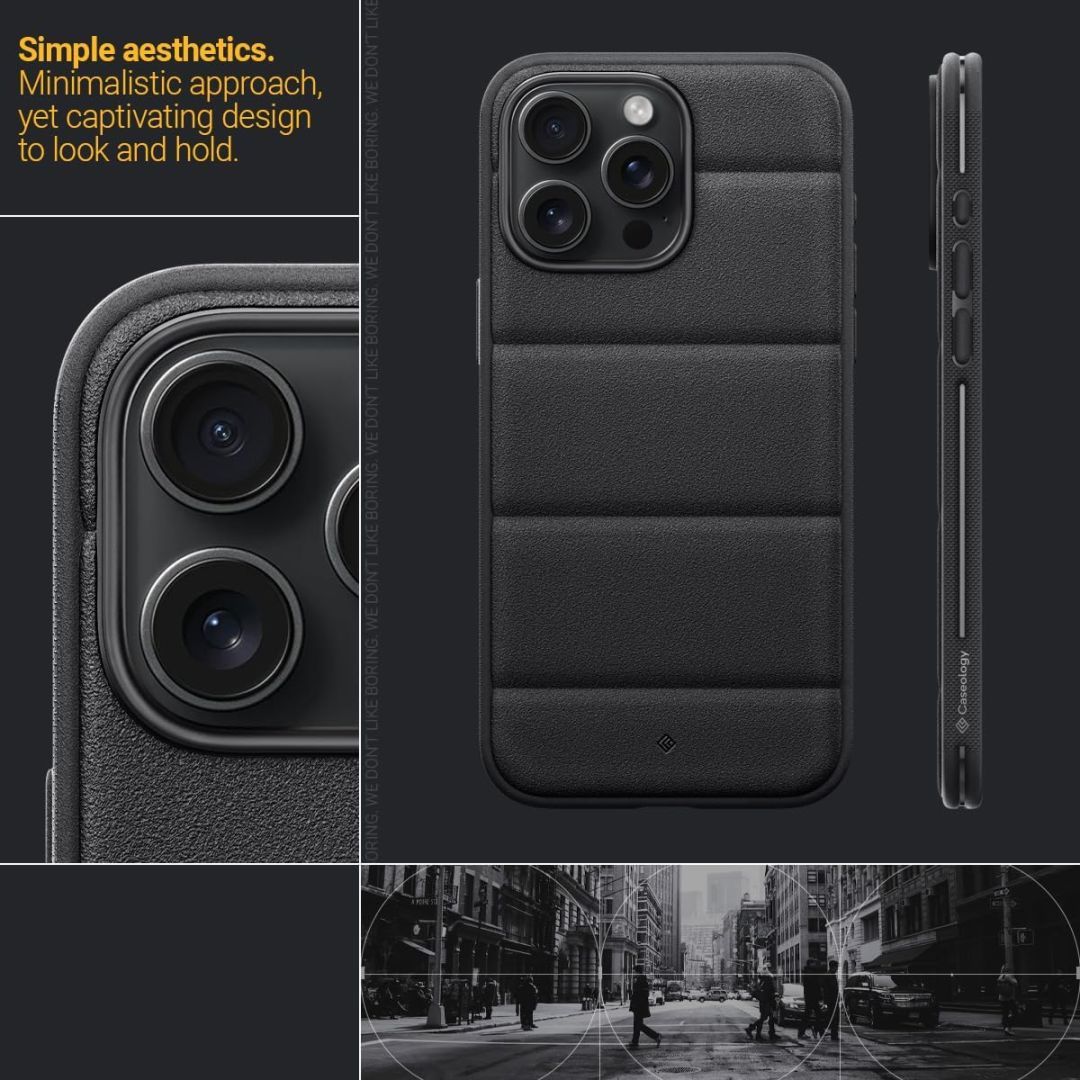 Spigen Caseology Athlex iPhone 15 Pro Active Black