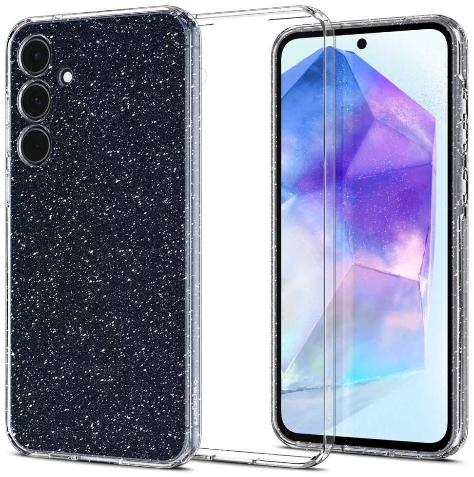 Spigen Liquid Crystal Glitter Samsung Galaxy A55 Crystal Quartz