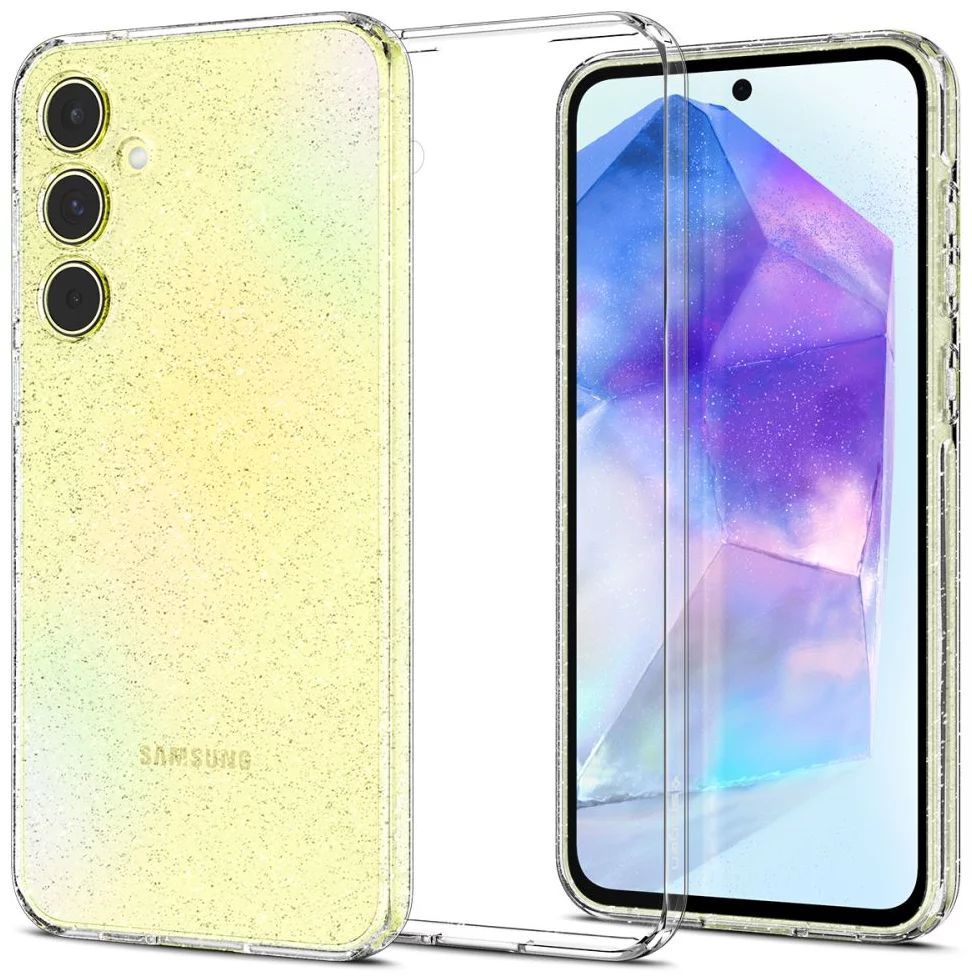 Spigen Liquid Crystal Glitter Samsung Galaxy A55 Crystal Quartz