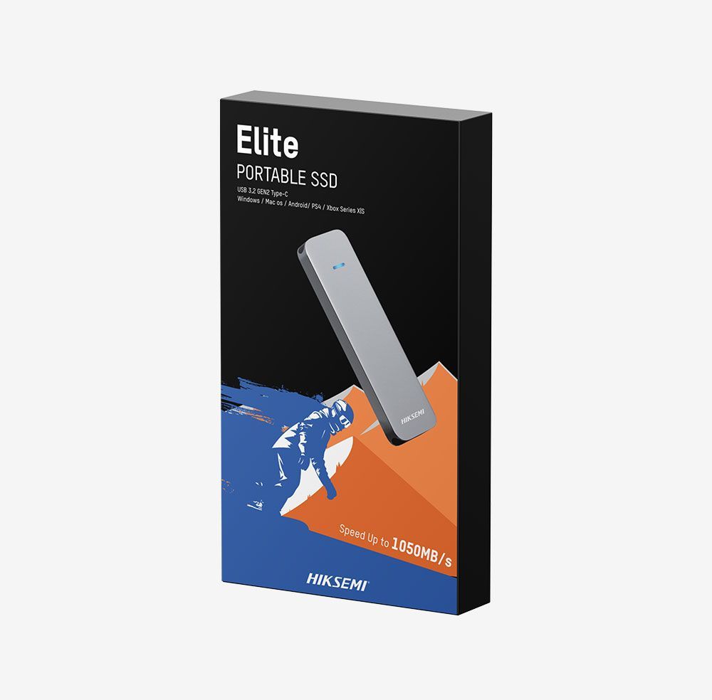 HikSEMI 1TB USB3.2 Type-C Elite Grey