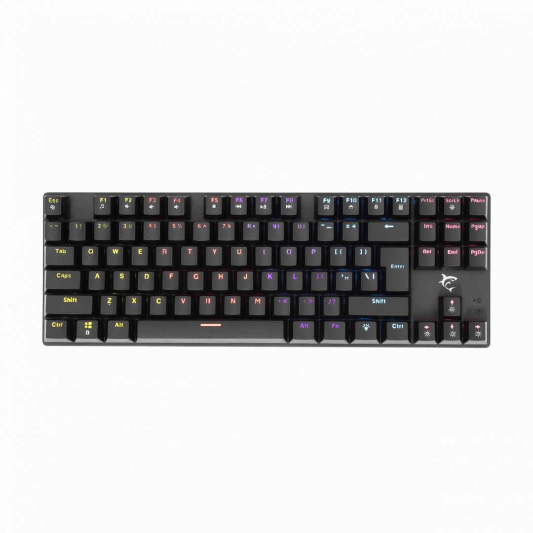 White Shark GK-2106B Commandos Blue Switch Mechanical Gaming Keyboard Black HU