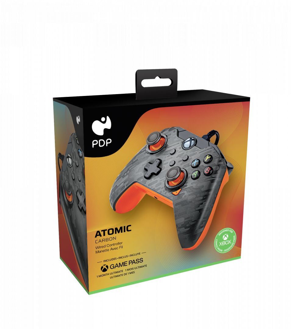 PDP Xbox Series X/S & PC USB Gamepad Atomic Carbon