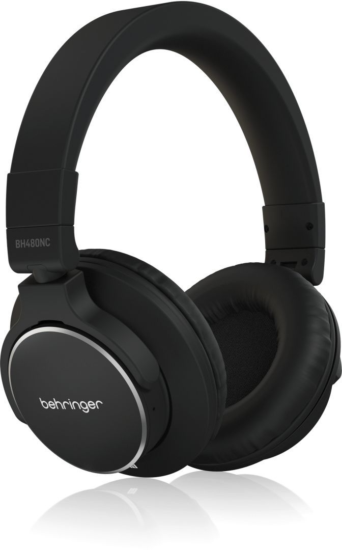 Behringer BH480NC Premium Reference-Class Headphones with Bluetooth Connectivity and Active Noise Cancellation Black