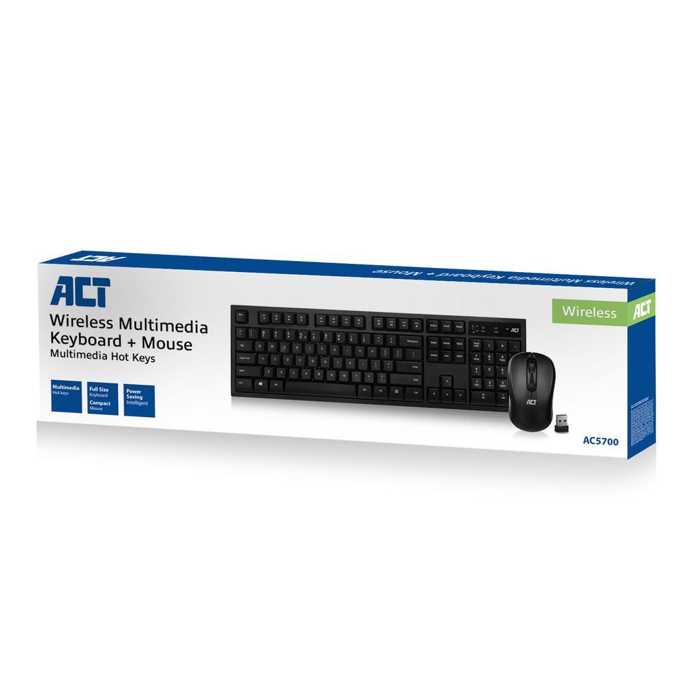 ACT AC5700 Wireless Keyboard Combo Black US