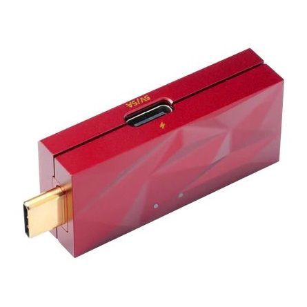 iFi iDefender Max USB-C -> USB-C M/F aktív zavarszűrő Red