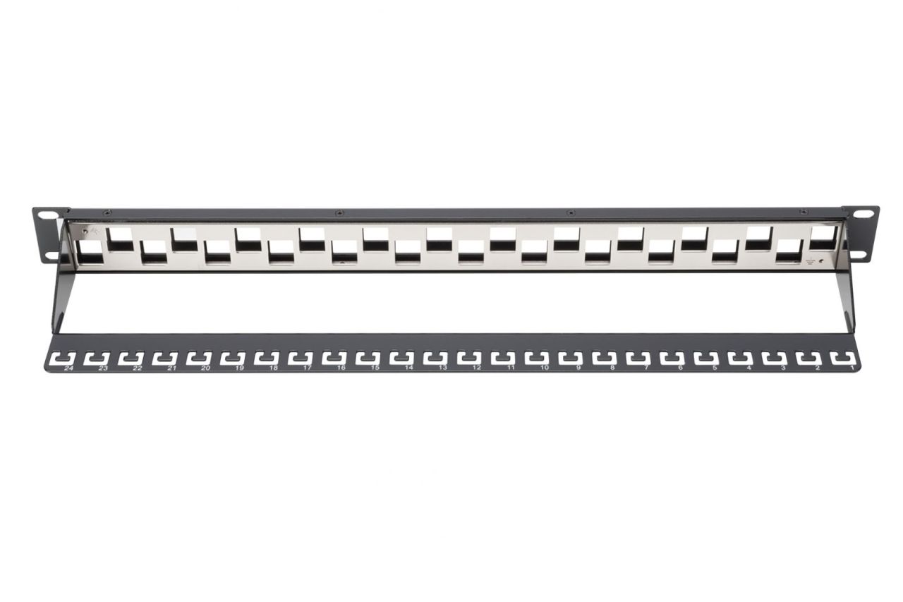 Digitus 24-port Patch Panel 1U Black