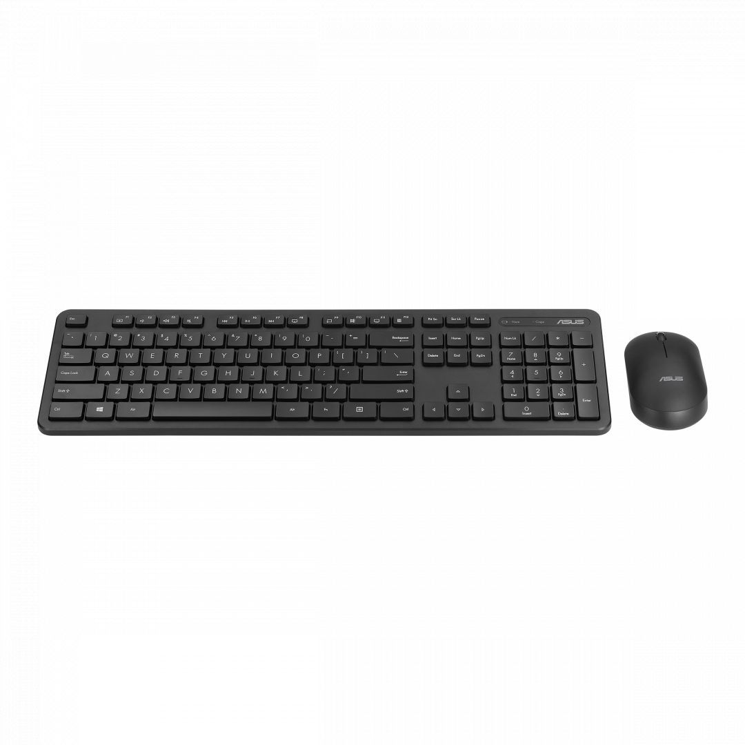 Asus CW100 Wireless Keyboard + Mouse Black HU