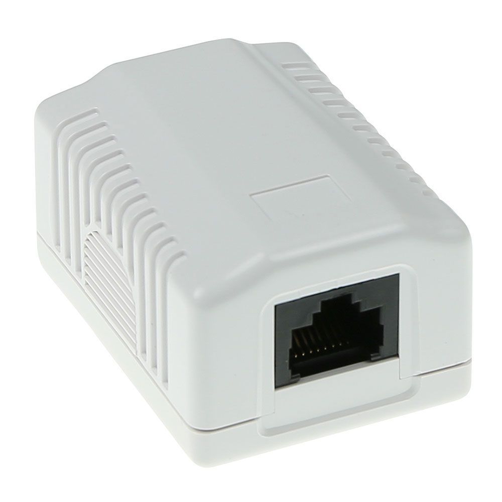 ACT Surface mounted box unshielded 1 ports CAT5E