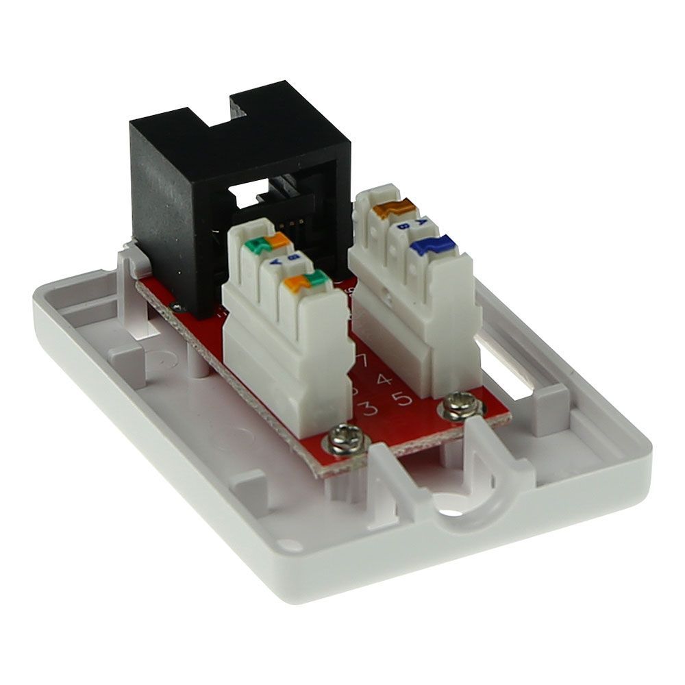 ACT Surface mounted box unshielded 1 ports CAT6