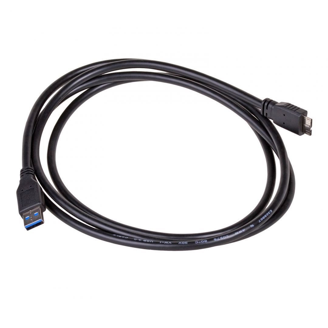 Akyga AK-USB-13 microUSB/USB3.0 cable 1,8m Black