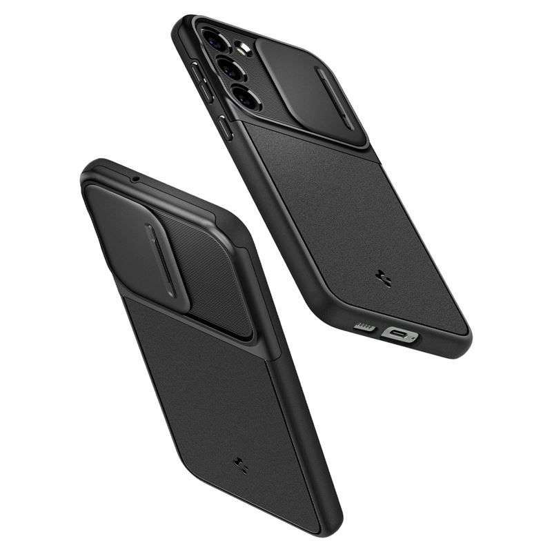 Spigen Optik Armor, black - Samsung Galaxy S23