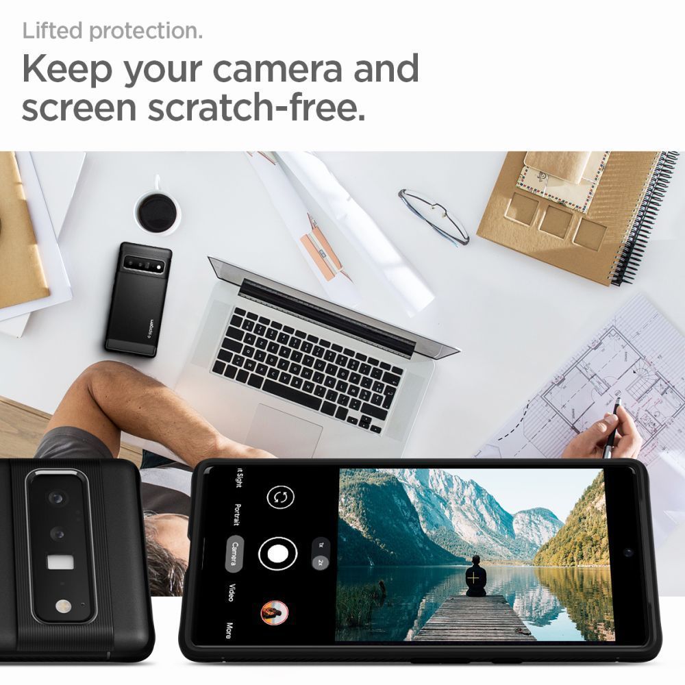 Spigen Rugged Armor for Google Pixel 6 Pro Black