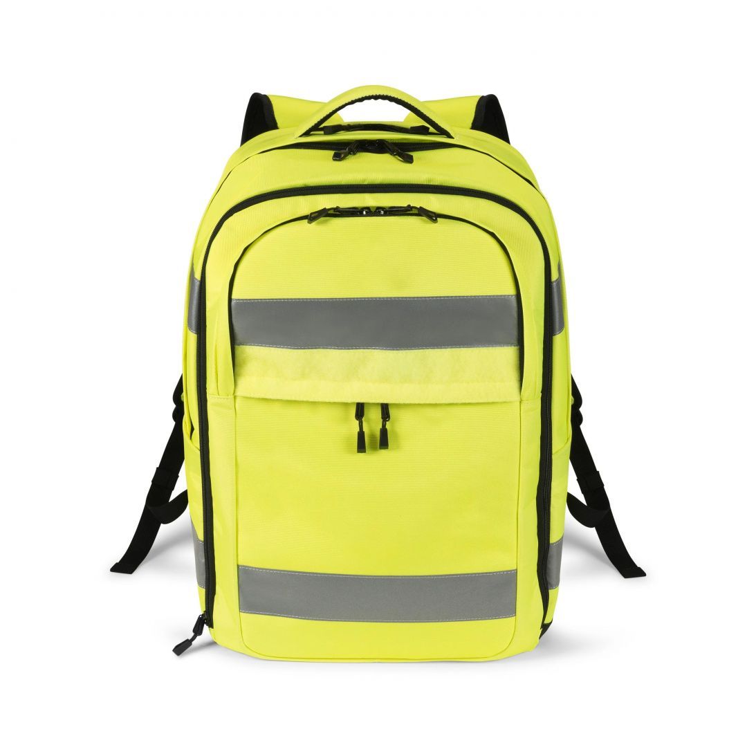 Dicota Backpack Hi-Vis 32/38 litres Yellow