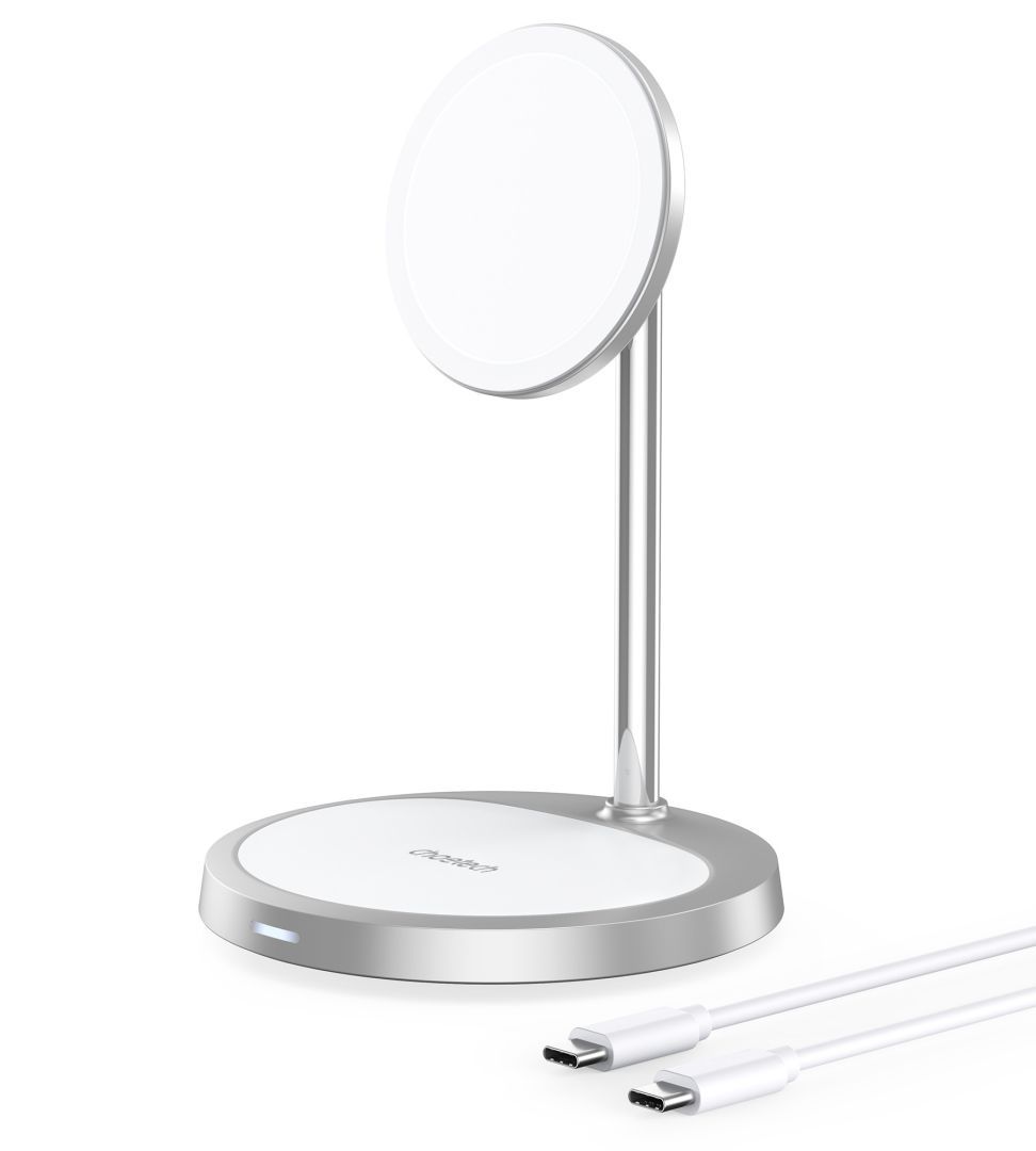 Choetech T575-F Magnetic Wireless Charger Silver