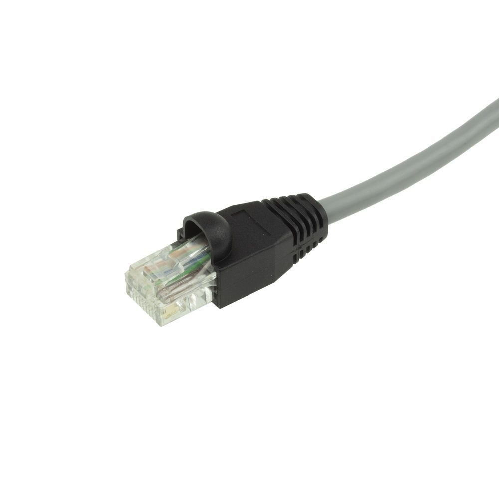 ACT RJ45 boot for 6.5 mm cable Black