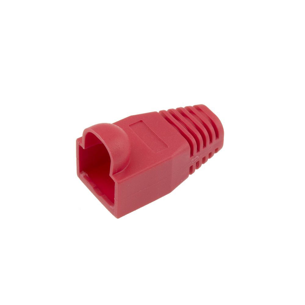 ACT RJ45 boot for 6.5 mm cable Red