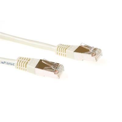 ACT CAT5e F-UTP Patch Cable 0,5m Ivory