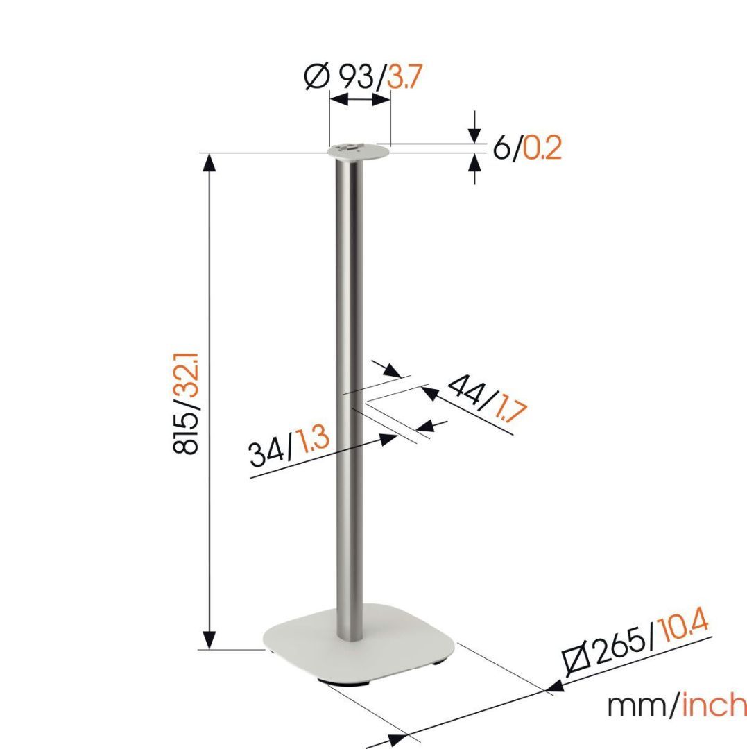 Vogel's SFS 4113 Sonos speaker stand for Era 100 White