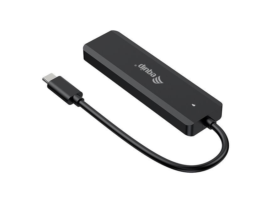 EQuip 4-Port USB3.2 Hub Black