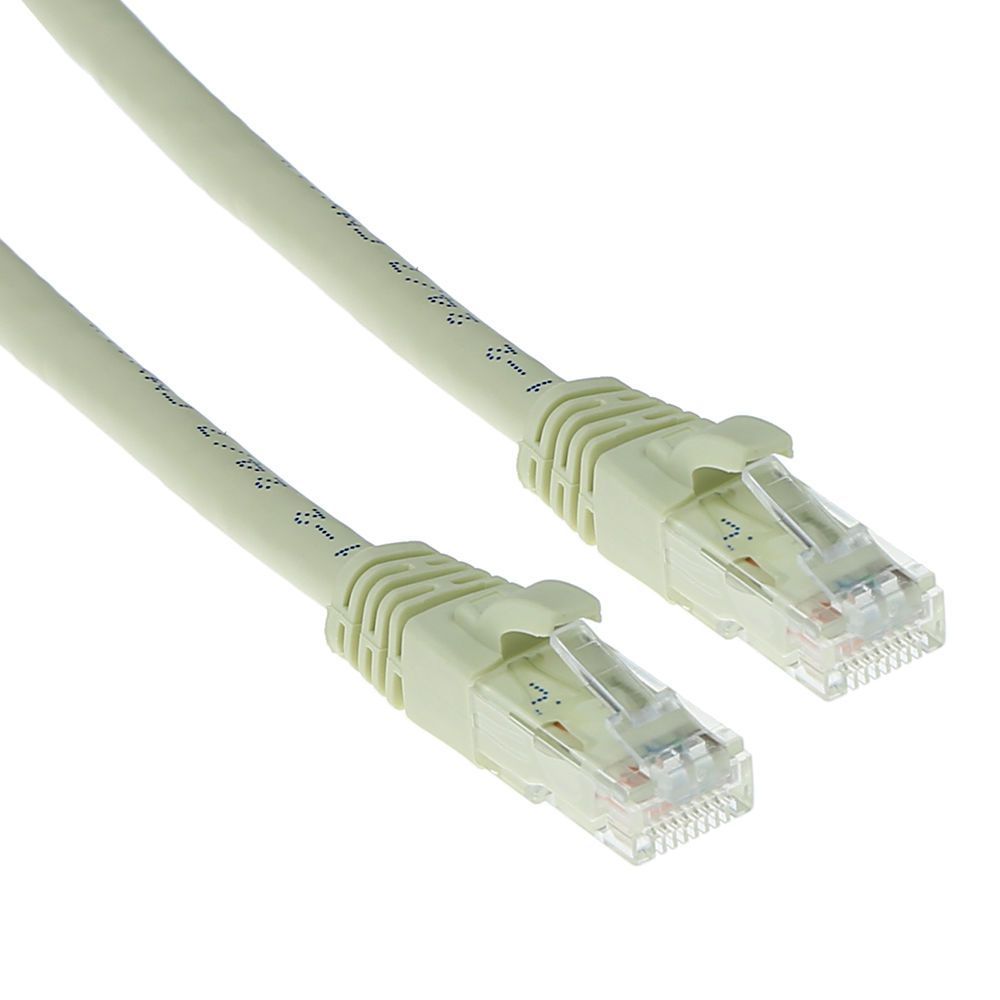 ACT CAT6A U-UTP Patch Cable 15m Ivory