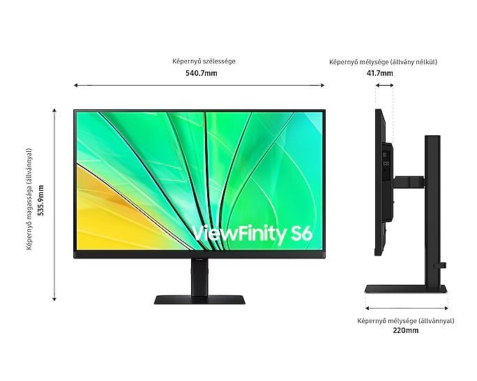 Samsung 24" LS24D600EAUXEN IPS LED