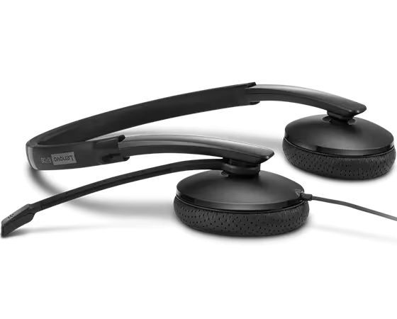 Lenovo Wired VOIP Teams Headset Black