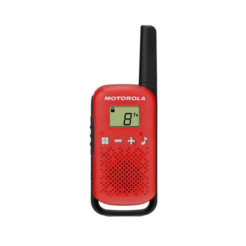 Motorola Talkabout T42 Dual Walkie-Talkie (2 Pcs) Red