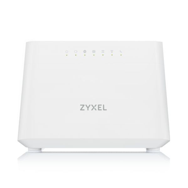 ZyXEL DX3301-T0 Dual-Band Gigabit (WiFi 6) AX1800 Modem + Wireless Router