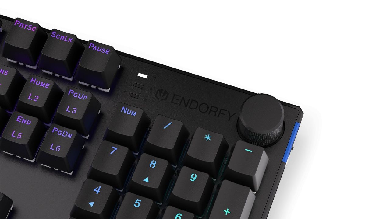 Endorfy Thock Wireless Brown Switch Mechanical Keyboard Black US