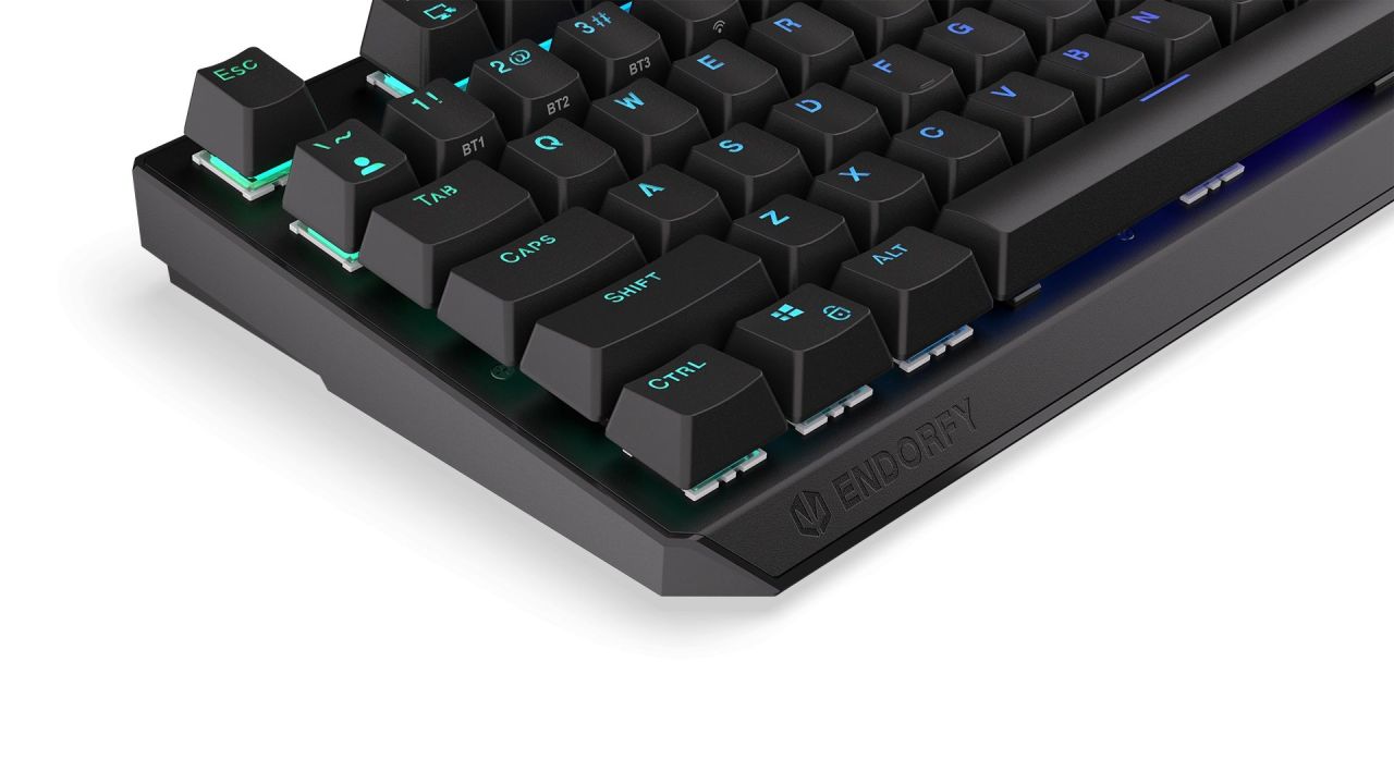 Endorfy Thock Wireless Brown Switch Mechanical Keyboard Black US