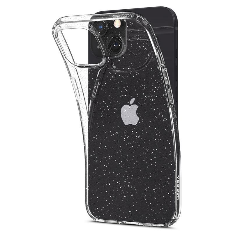 Spigen Liquid Crystal Glitter, crystal quartz - iPhone 13