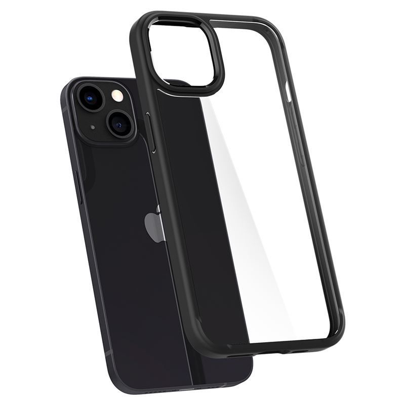 Spigen Ultra Hybrid, matte black - iPhone 13