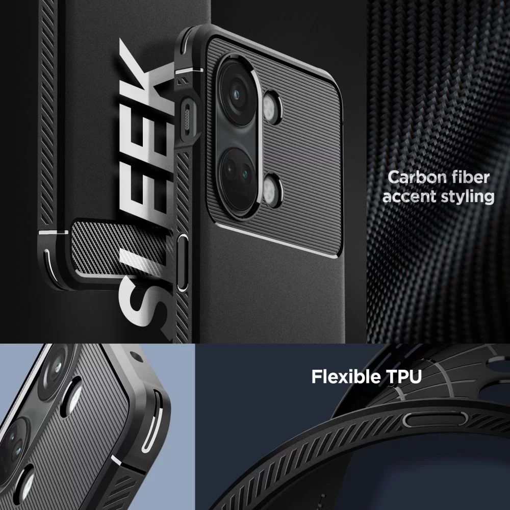 Spigen Spigen Rugged Armor OnePlus Nord 3 5G Matte Black