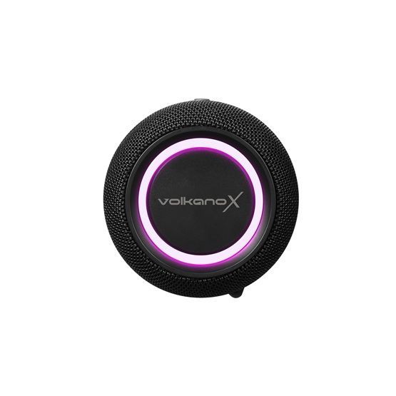 Volkano X VXS100 RGB Portable Bluetooth Speaker Black