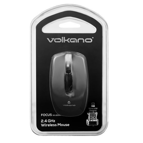 Volkano Focus Wireless Mosue Black