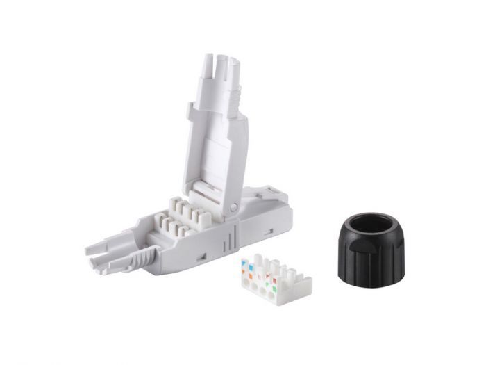 EQuip Cat.6A Tool-free RJ45 Plug, 5pcs/set