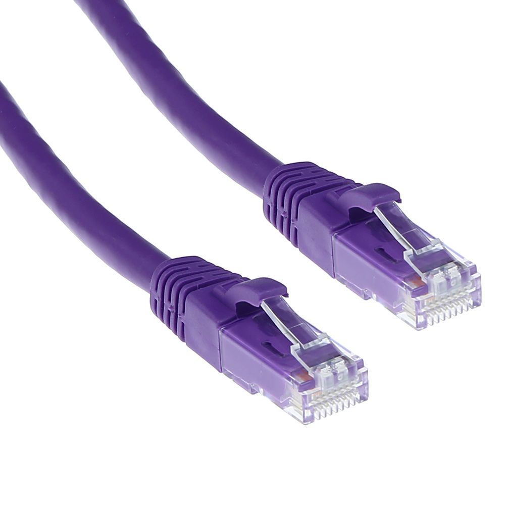 ACT CAT6 U-UTP Patch Cable 2m Purple