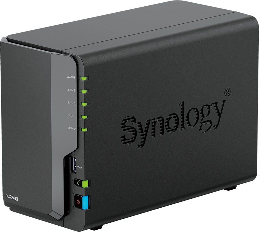 Synology NAS DS224+ (2GB) (2x6TB HDD)